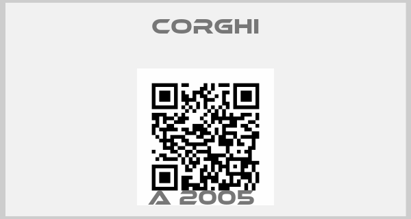 Corghi-A 2005 