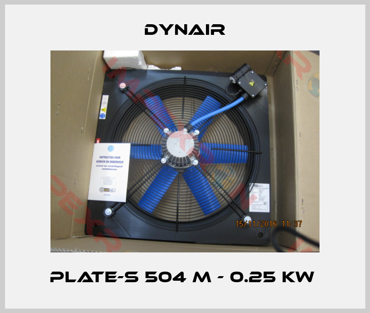 Dynair-PLATE-S 504 M - 0.25 kW 