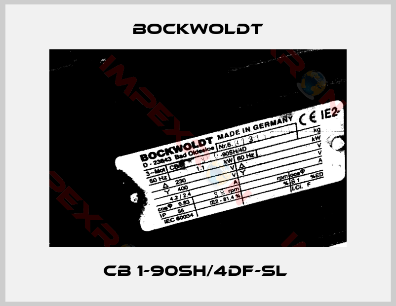 Bockwoldt-CB 1-90SH/4DF-SL 