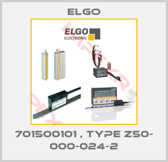 Elgo-701500101 , type Z50- 000-024-2