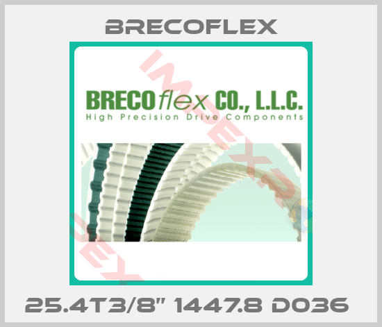 Brecoflex-25.4t3/8’’ 1447.8 D036 