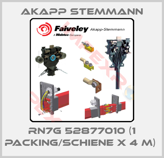 Akapp Stemmann-RN7G 52877010 (1 packing/Schiene x 4 m) 