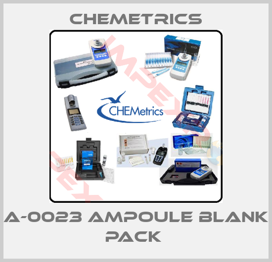 Chemetrics-A-0023 AMPOULE BLANK PACK 