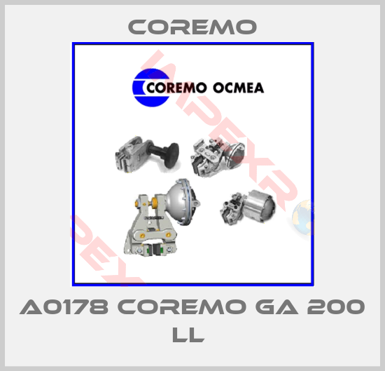 Coremo-A0178 Coremo GA 200 LL 