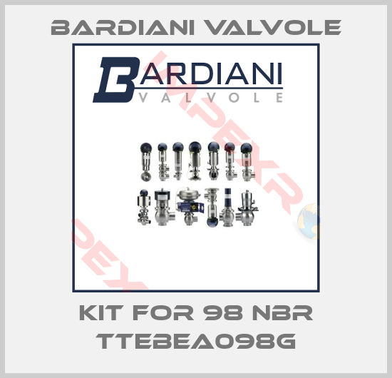 Bardiani Valvole-Kit for 98 NBR TTEBEA098G