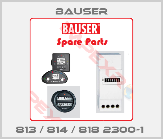Bauser-813 / 814 / 818 2300-1 