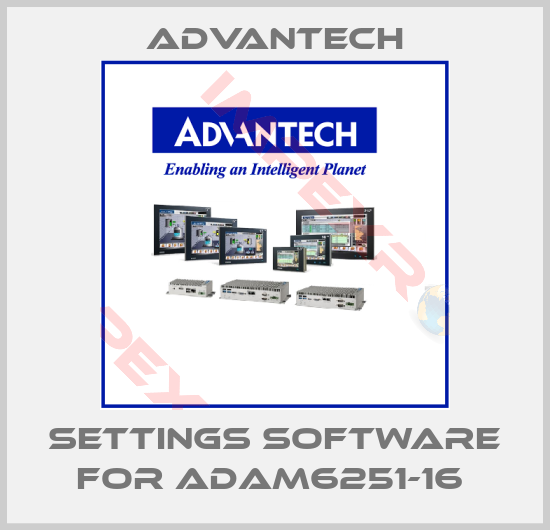 Advantech-Settings software for ADAM6251-16 