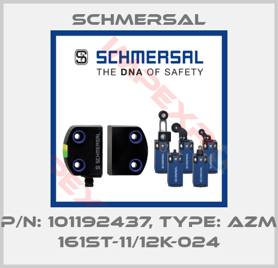 Schmersal-p/n: 101192437, Type: AZM 161ST-11/12K-024