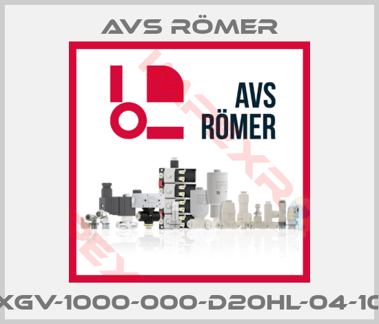 Avs Römer-XGV-1000-000-D20HL-04-10