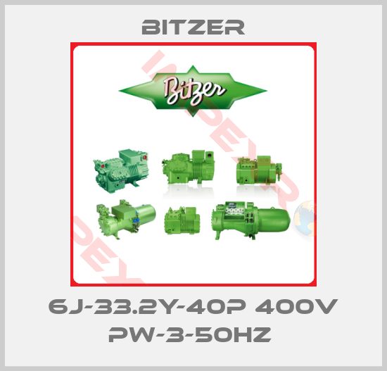 Bitzer-6J-33.2Y-40P 400V PW-3-50Hz 