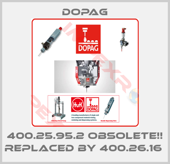 Dopag-400.25.95.2 Obsolete!! Replaced by 400.26.16 
