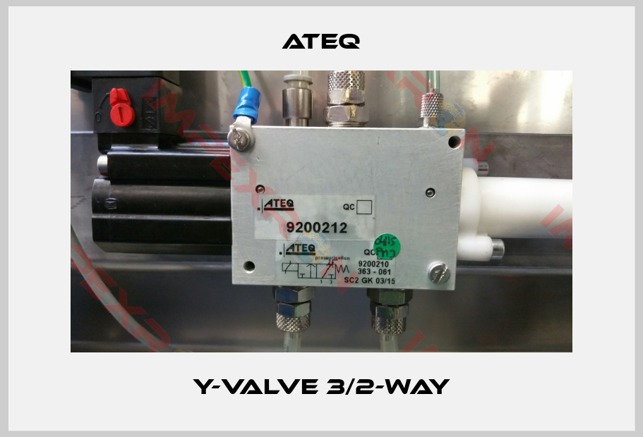 Ateq-Y-valve 3/2-way