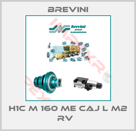 Brevini-H1C M 160 ME CAJ L M2 RV  