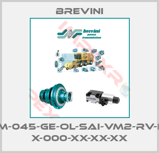Brevini-H1CR-M-045-GE-OL-SAI-VM2-RV-N-XXX X-000-XX-XX-XX