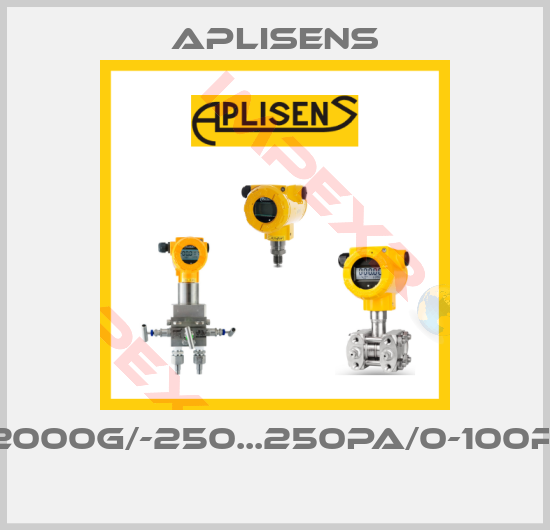 Aplisens-APRE-2000G/-250...250Pa/0-100Pa/PCV. 