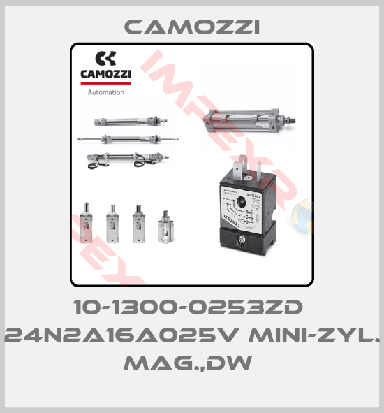 Camozzi-10-1300-0253ZD  24N2A16A025V MINI-ZYL. MAG.,DW 