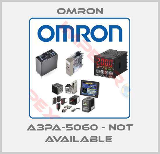 Omron-A3PA-5060 - NOT AVAILABLE 