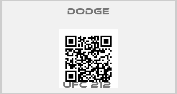 Dodge-UFC 212 