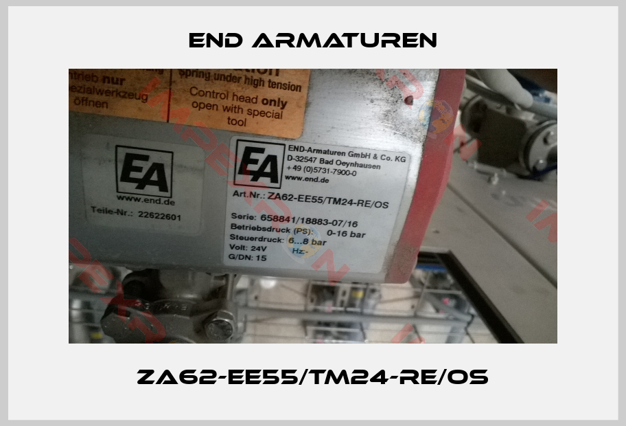 End Armaturen-ZA62-EE55/TM24-RE/OS