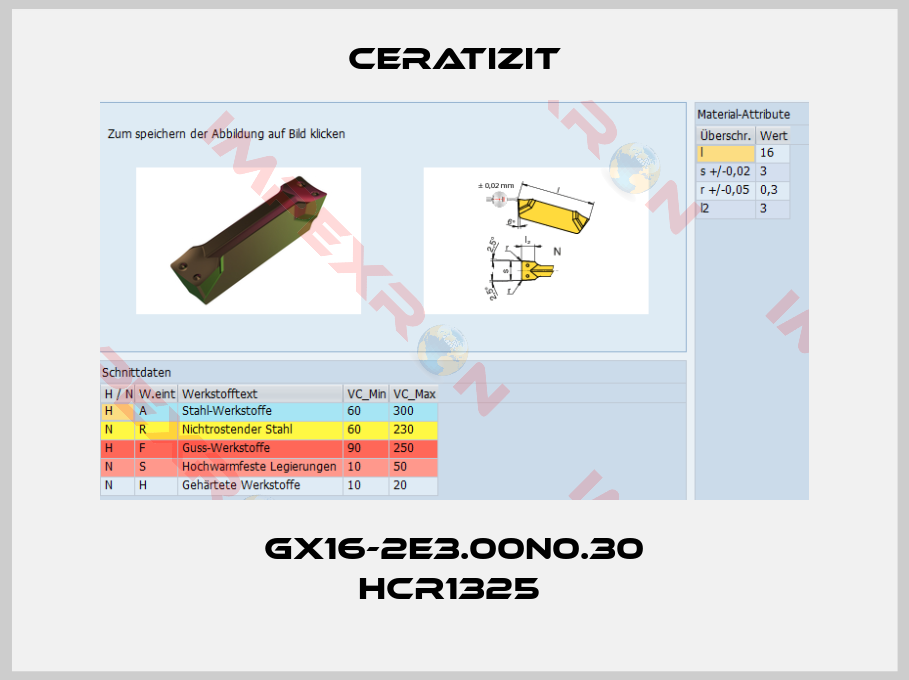 Ceratizit-GX16-2E3.00N0.30 HCR1325 