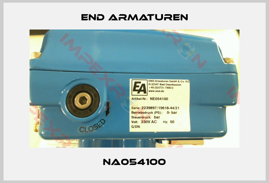 End Armaturen-NA054100