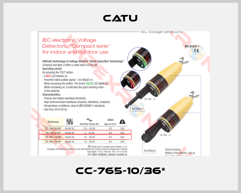 Catu-CC-765-10/36*