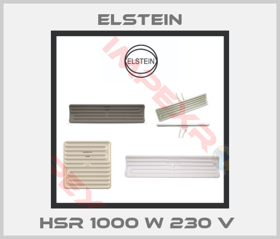 Elstein-HSR 1000 W 230 V 