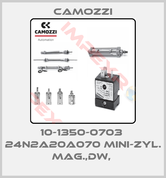 Camozzi-10-1350-0703  24N2A20A070 MINI-ZYL. MAG.,DW, 