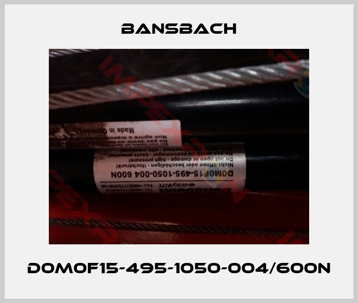 Bansbach-D0M0F15-495-1050-004/600N