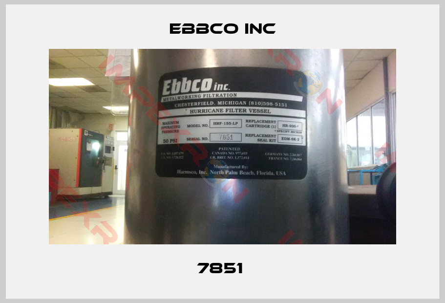 EBBCO Inc-7851 