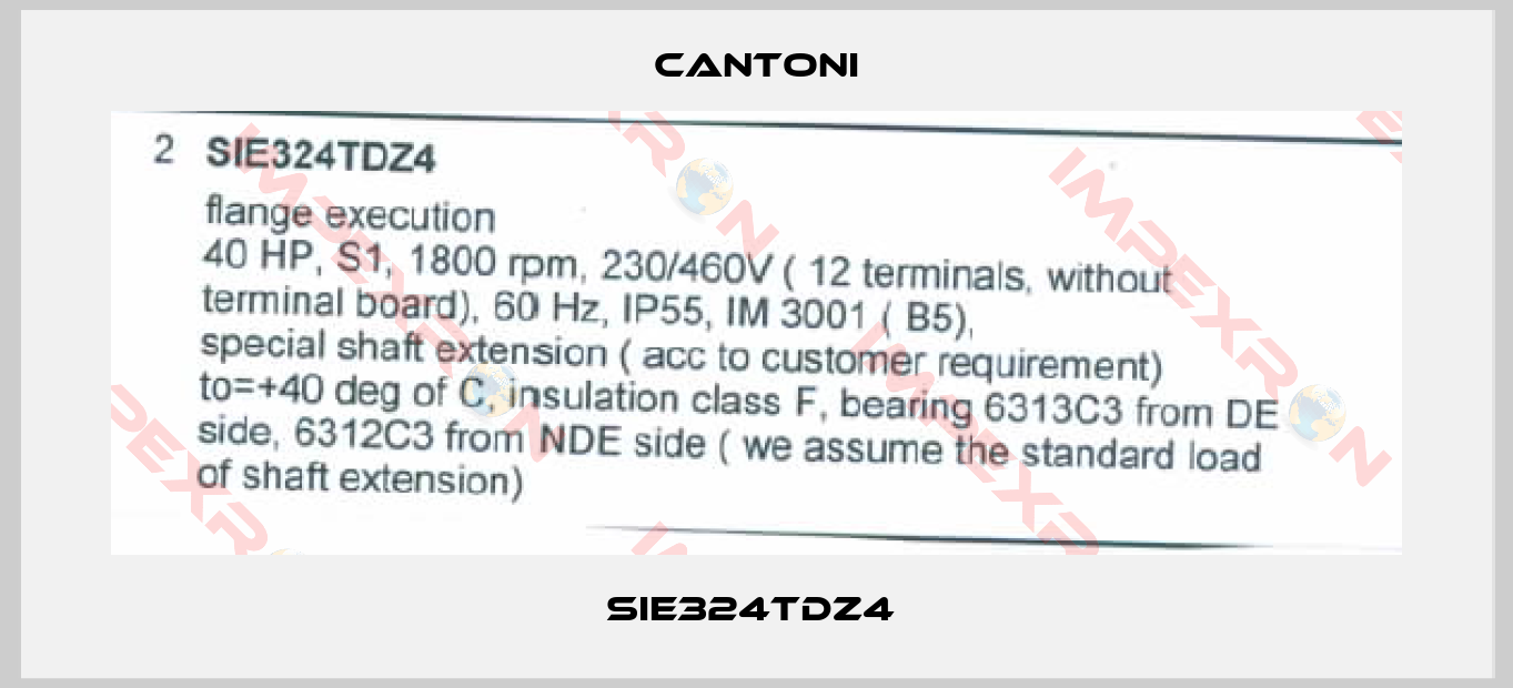 Cantoni-SIE324TDZ4 