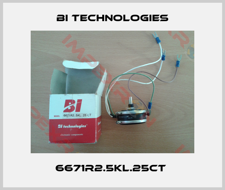 BI Technologies-6671R2.5KL.25CT 
