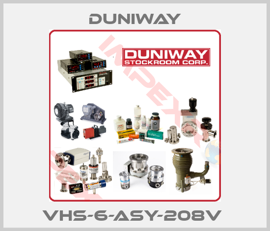 DUNIWAY-VHS-6-ASY-208V 