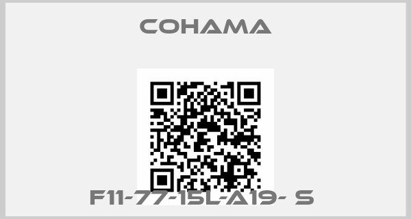 Cohama-F11-77-15L-A19- S 