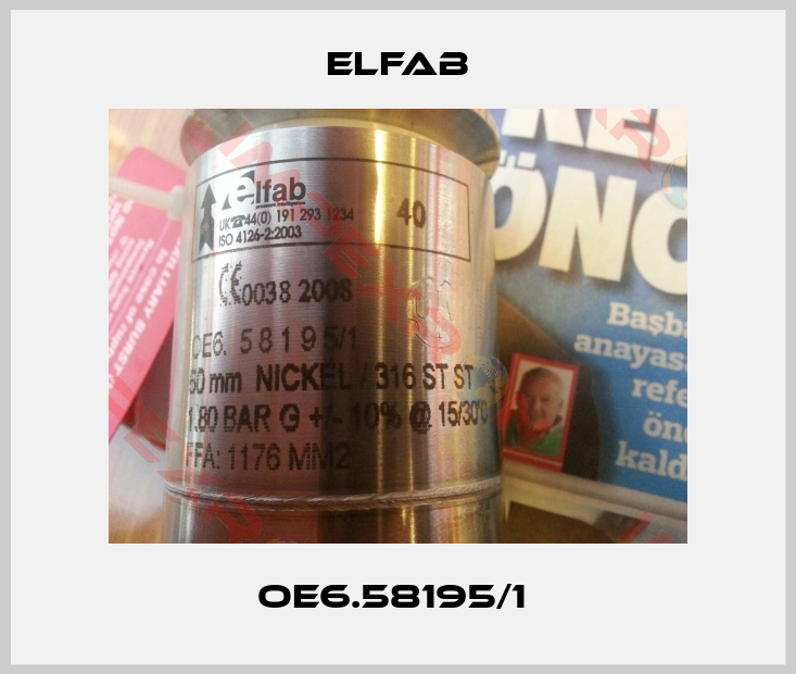Elfab-OE6.58195/1 