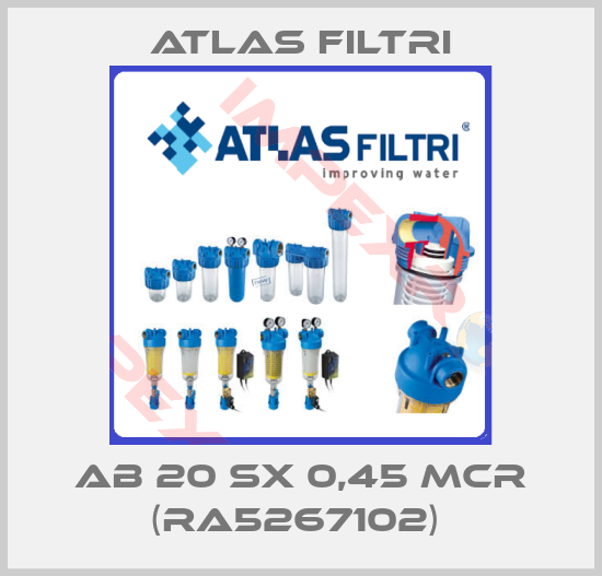 Atlas Filtri-AB 20 SX 0,45 mcr (RA5267102) 