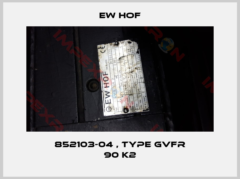 Ew Hof-852103-04 , type GVFR 90K 2 