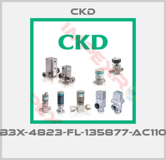 Ckd-AB3X-4823-FL-135877-AC110V 