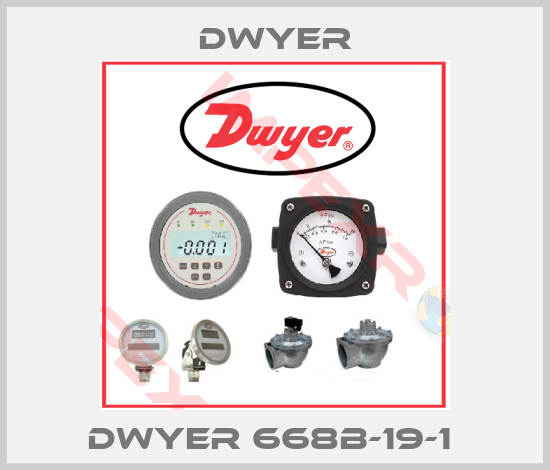 Dwyer-DWYER 668B-19-1 