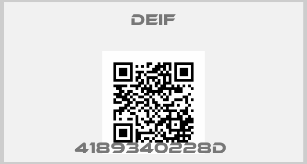 Deif-4189340228D 