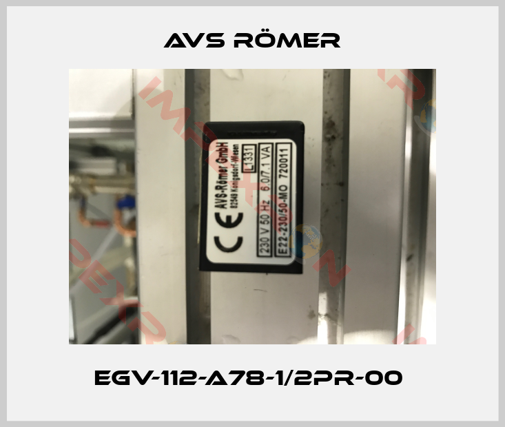 Avs Römer-EGV-112-A78-1/2PR-00 
