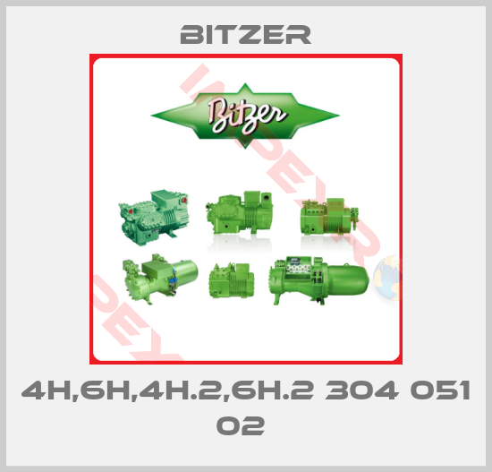 Bitzer-4H,6H,4H.2,6H.2 304 051 02 