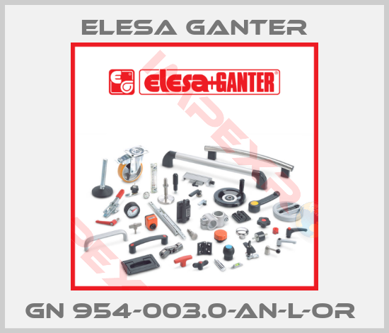 Elesa Ganter-GN 954-003.0-AN-L-OR 