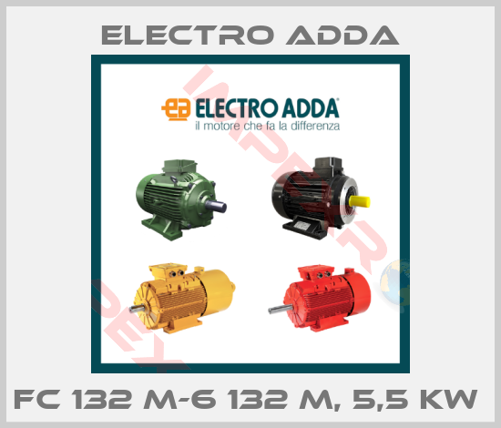 Electro Adda-FC 132 M-6 132 M, 5,5 kW 