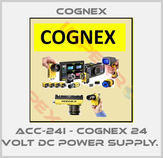 Cognex-ACC-24I - COGNEX 24 VOLT DC POWER SUPPLY. 