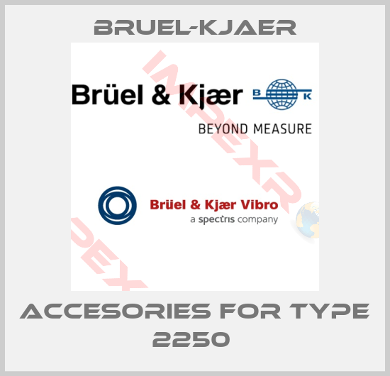 Bruel-Kjaer-accesories for Type 2250 