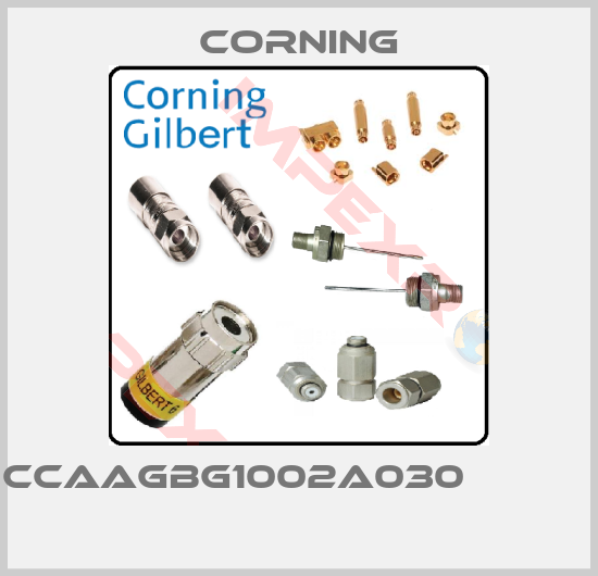 Corning-CCAAGBG1002A030                