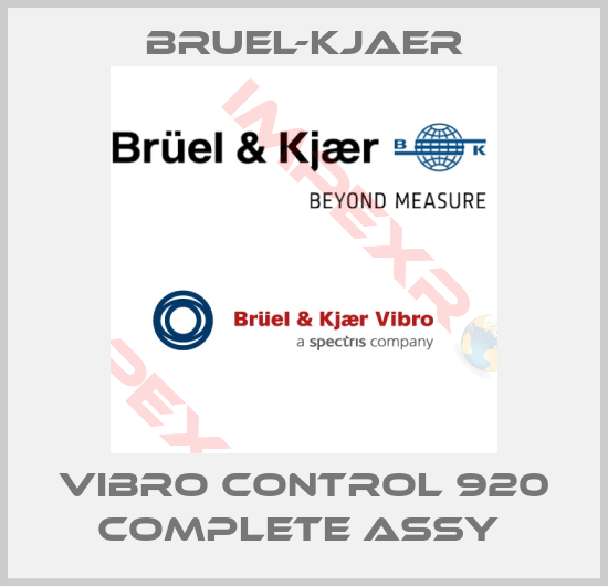 Bruel-Kjaer-VIBRO CONTROL 920 COMPLETE ASSY 