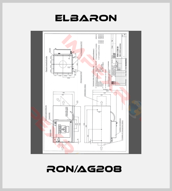 Elbaron- RON/AG208 