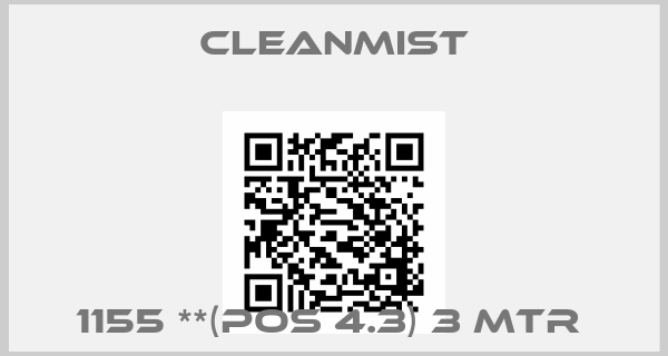 CleanMist-1155 **(pos 4.3) 3 mtr 